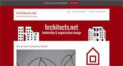 Desktop Screenshot of hrchitects.net